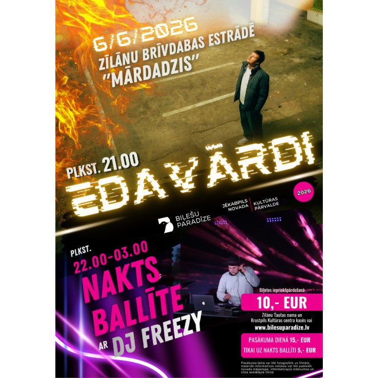 Izrādes "VASARAS BURZIŅŠ" attels