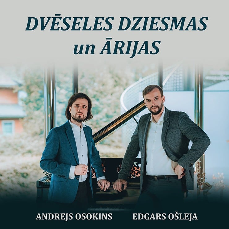Izrādes "Andrejs Osokins un Edgars Ošleja DVĒSELES DZIESMAS UN ĀRIJAS" attels