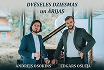 Meklēšanas rezultāta izrādes "Andrejs Osokins un Edgars Ošleja DVĒSELES DZIESMAS UN ĀRIJAS" attels