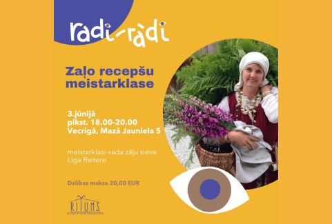Izrādes "Zaļo recepšu meistarklase" attels