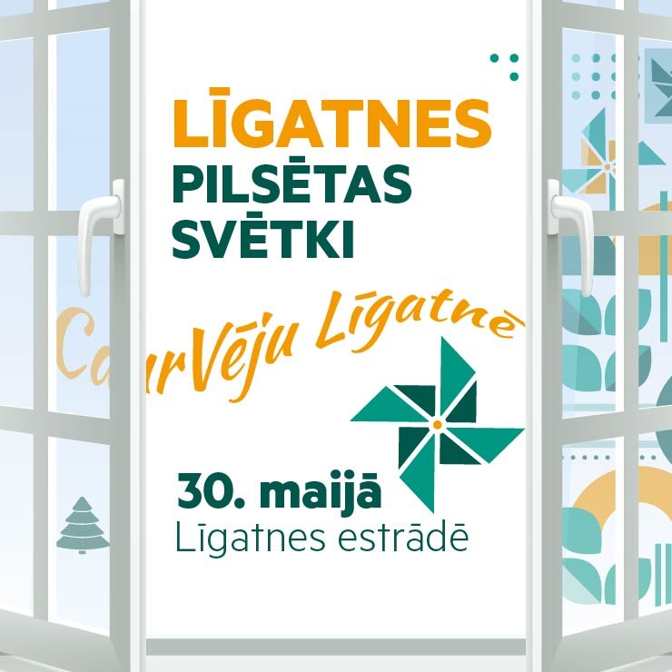Izrādes "LĪGATNES PILSĒTAS SVĒTKI CaurVēju Līgatnē" attels