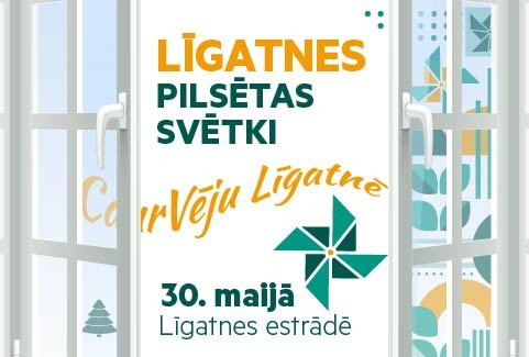 Izrādes "LĪGATNES PILSĒTAS SVĒTKI CaurVēju Līgatnē" attels