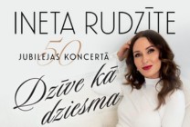 Meklēšanas rezultāta izrādes "INETA RUDZĪTE 50 | Jubilejas koncerts “Dzīve kā dziesma”" attels