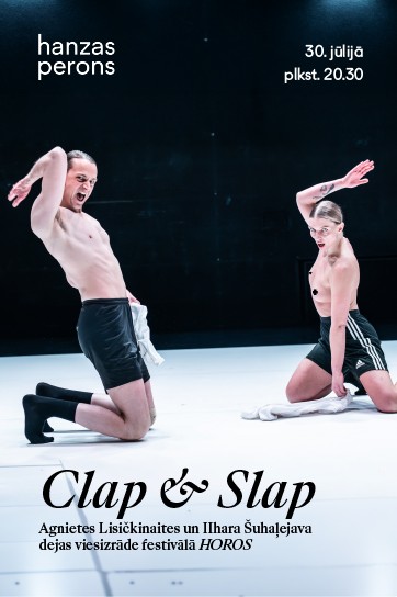 Meklēšanas rezultāta izrādes "Clap & Slap. Dejas festivāls Horos Hanzas peronā" attels
