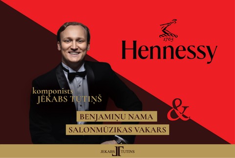 Izrādes "Benjamiņu nama salonmūzikas vakars | J. TUTIŅŠ & HENNESSY" attels