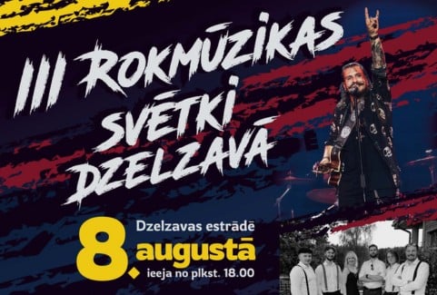 Image of the event "III Rokmūzikas svētki Dzelzavā"