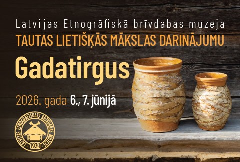 Izrādes "Tautas lietišķās mākslas darinājumu Gadatirgus" attels