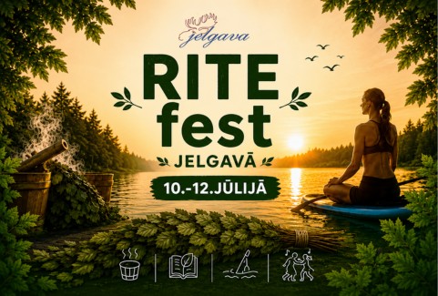 Image of the event "“RITE fest” Starptautiskais sportiskas labbūtības un pirts kultūras festivāls | SVĒTDIENAS BIĻETE (12.07.)"