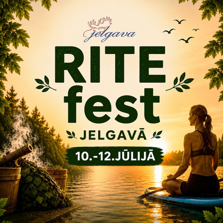 Image of the event "“RITE fest” Starptautiskais sportiskas labbūtības un pirts kultūras festivāls | SVĒTDIENAS BIĻETE (12.07.)"