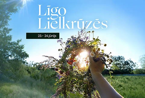 Izrādes "LĪGO LIELKRŪZĒS" attels