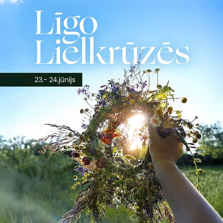 Izrādes "LĪGO LIELKRŪZĒS" attels