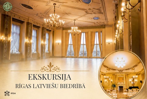 Izrādes "Ekskursija Rīgas Latviešu biedrībā" attels