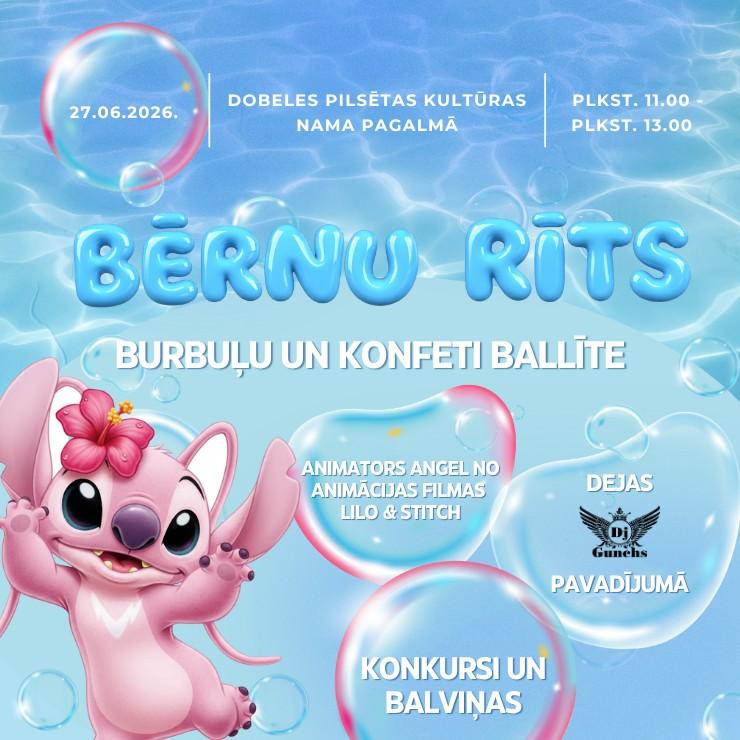 Izrādes "Bērnu rīts | Burbuļu un konfeti ballīte" attels