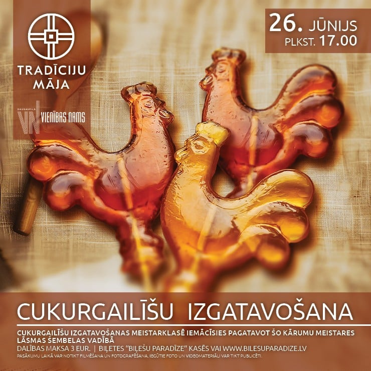 Изображение спектакля "Cukurgailīšu izgatavošana | Meistarklase"