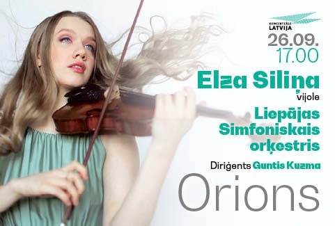 Izrādes "Orions. Elza Siliņa un Liepājas Simfoniskais orķestris" attels