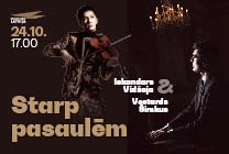 Meklēšanas rezultāta izrādes "Starp pasaulēm. Iskandars Vidžaja un Vestards Šimkus" attels