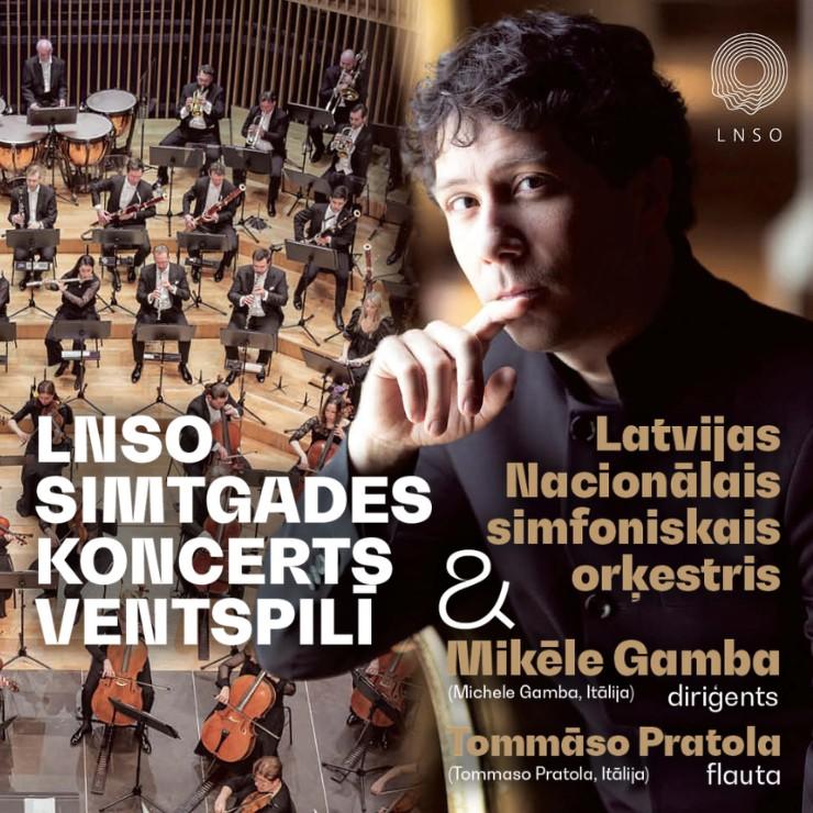 Изображение спектакля "Latvijas Nacionālais simfoniskais orķestris un Mikēle Gamba"