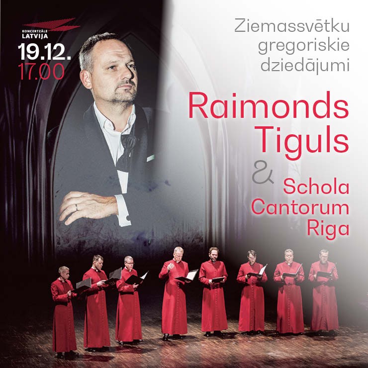 Image of the event "Ziemassvētku gregoriskie dziedājumi. Raimonds Tiguls un “Schola Cantorum Riga”"