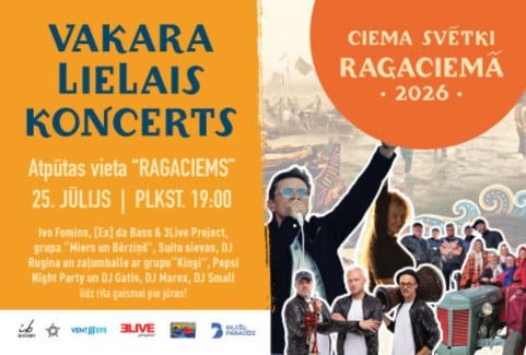 Изображение спектакля "RAGACIEMA CIEMA SVĒTKI 2026 | Vakara lielais koncerts"