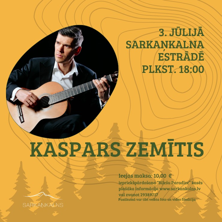 Izrādes "Solo koncerts ar Kasparu Zemīti" attels