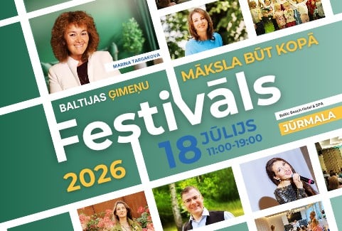 Изображение спектакля "Baltijas Ģimeņu festivāls 2026 MĀKSLA BŪT KOPĀ"