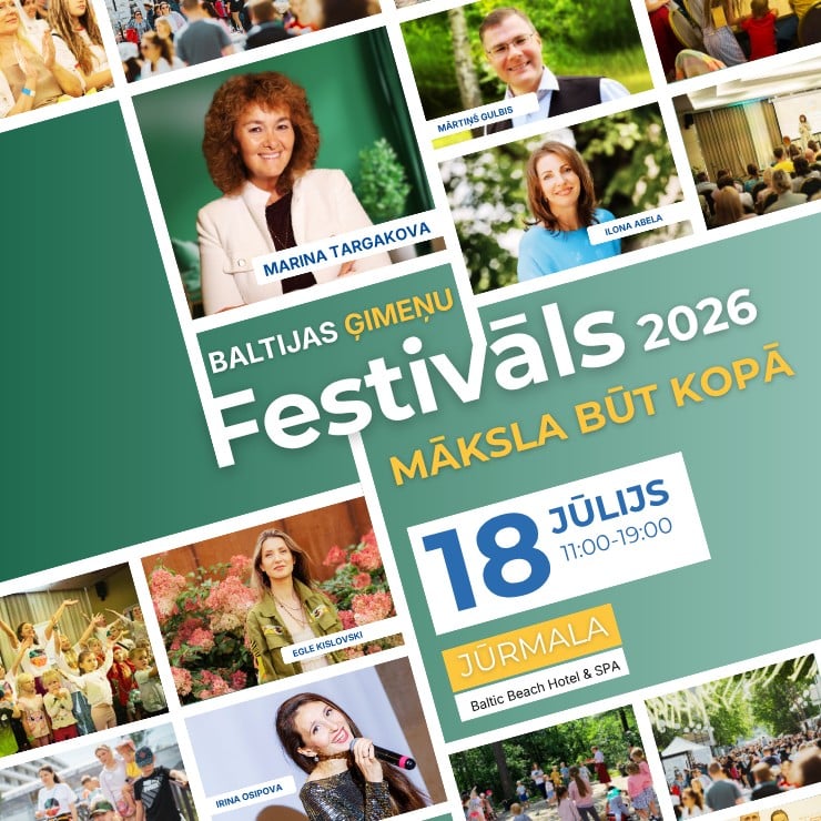 Изображение спектакля "Baltijas Ģimeņu festivāls 2026 MĀKSLA BŪT KOPĀ"