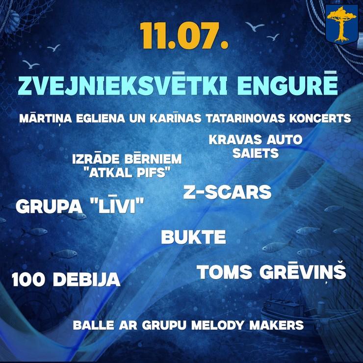 Izrādes "ZVEJNIEKSVĒTKI ENGURĒ 2026" attels