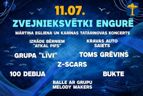Izrādes "ZVEJNIEKSVĒTKI ENGURĒ 2026" attels