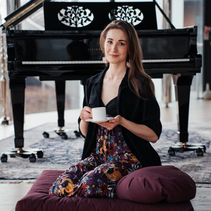Изображение спектакля "Rīta kafija ar klausīšanās meistarklasi. Bēthovena garīgā transcendence"