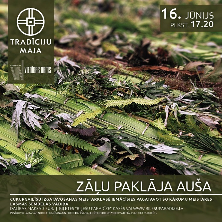 Izrādes "Zāļu paklāja aušana | Meistarklase" attels