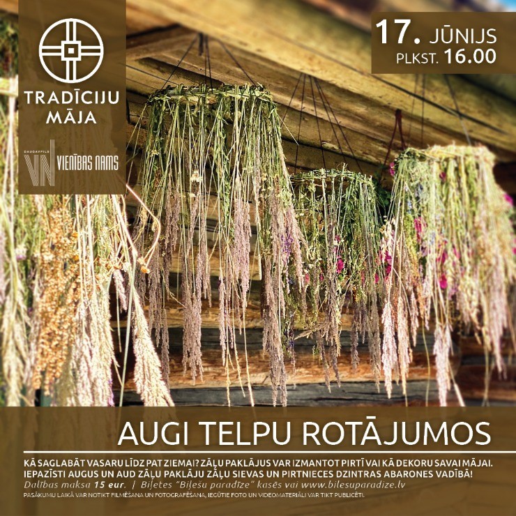 Izrādes "Augi telpu rotājumos | Meistarklase" attels