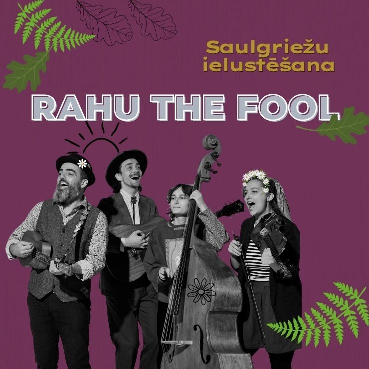 Image of the event "RAHU THE FOOL Saulgriežu ielustēšana BLAUMANĪ"