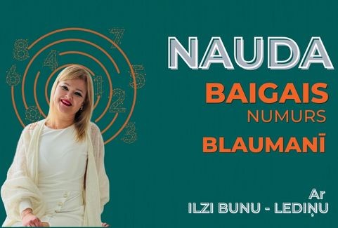 Izrādes "BAIGAIS NUMURS BLAUMANĪ. NAUDA. Ar Ilzi Bunu-Lediņu" attels