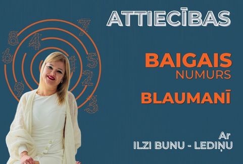 Izrādes "BAIGAIS NUMURS BLAUMANĪ. ATTIECĪBAS Ar Ilzi Bunu-Lediņu" attels