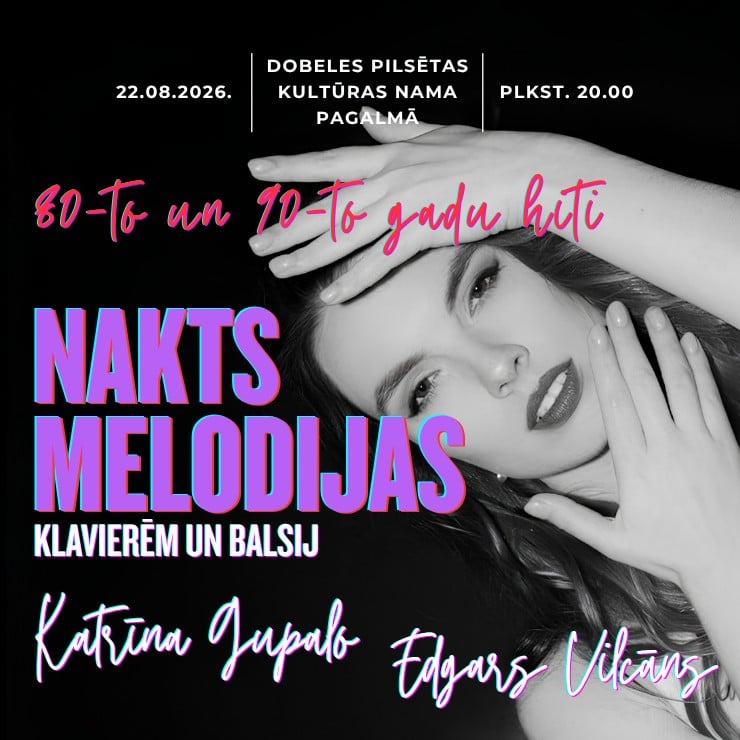 Image of the event "Katrīna Gupalo & Edgars Vilcāns “Nakts melodijas”"
