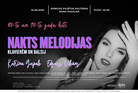 Image of the event "Katrīna Gupalo & Edgars Vilcāns “Nakts melodijas”"