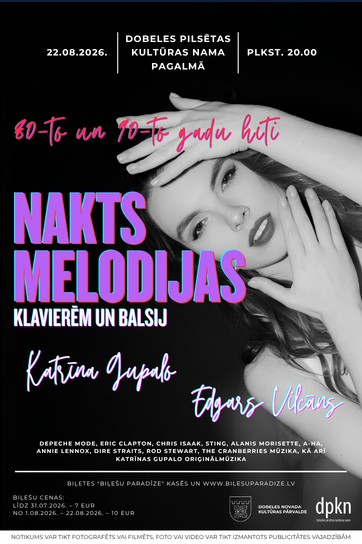 Meklēšanas rezultāta izrādes "Katrīna Gupalo & Edgars Vilcāns “Nakts melodijas”" attels