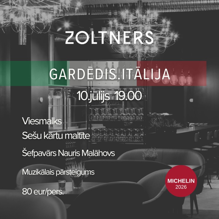Image of the event "GARDĒDIS. ITĀLIJA"