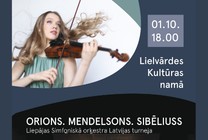 Изображение мероприятия ""Orions. Mendelsons. Sibēliuss" – Liepājas Simfoniskā orķestra koncerts" из результатов поиска