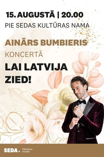 Изображение мероприятия "LAI LATVIJA ZIED | Ainārs Bumbieris" из результатов поиска