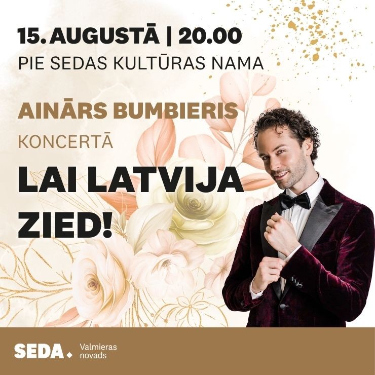 Izrādes "LAI LATVIJA ZIED | Ainārs Bumbieris" attels