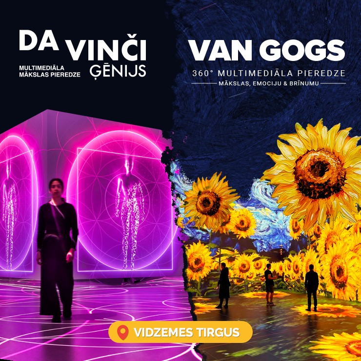 Image of the event "Van Gogh + Da Vinci Genius | Immersive Experience"
