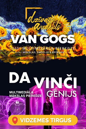 Meklēšanas rezultāta izrādes "Van Gogh + Da Vinci Genius | multimediāla mākslas pieredze" attels