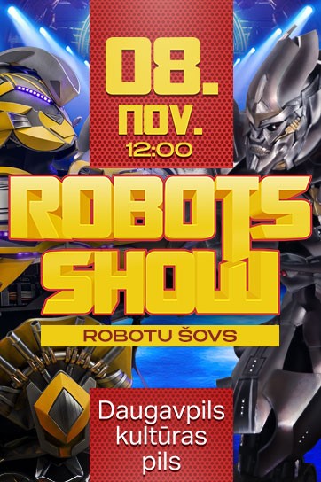 Meklēšanas rezultāta izrādes "Robotu šovs – Glābšanas misija" attels