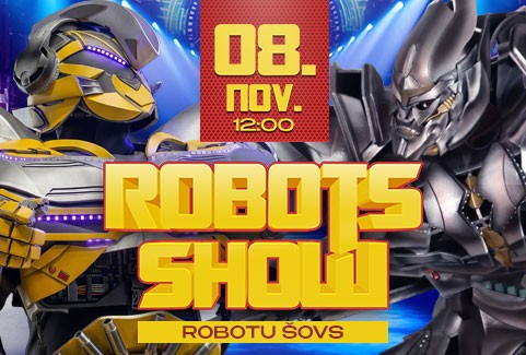 Izrādes "Robotu šovs – Glābšanas misija" attels