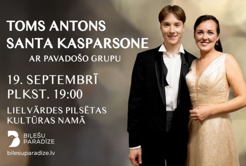 Izrādes "TOMS ANTONS & SANTA KASPARSONE ar pavadošo grupu" attels