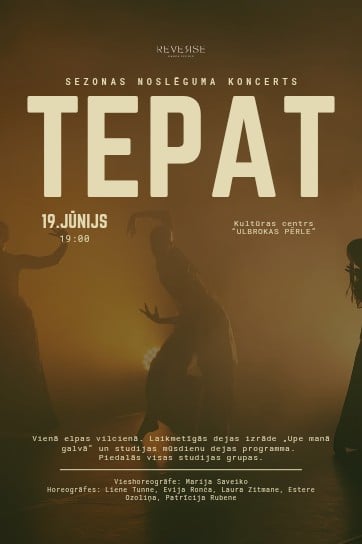 Изображение мероприятия "Sezonas noslēguma deju koncerts “Tepat”" из результатов поиска