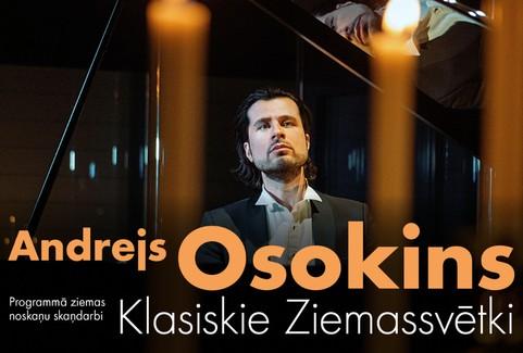 Image of the event "Ziemassvētku noskaņu koncerts. Andrejs Osokins ar solo programmu “Klasiskie Ziemassvētki”"