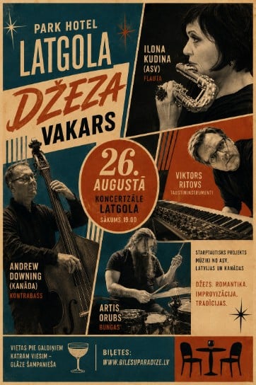 Meklēšanas rezultāta izrādes "Džezs un mīlestība: Vakars Daugavpilī" attels