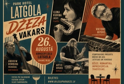 Izrādes "Džezs un mīlestība: Vakars Daugavpilī" attels
